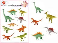 Pedagogika i dydaktyka - Tatuaże zmywalne dla dzieci Dinozaury - miniaturka - grafika 1