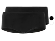 Majtki damskie - esmara® Majtki figi damskie z biobawełną, 2 pary - miniaturka - grafika 1