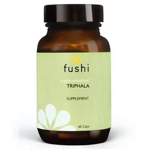 Fushi Triphala BIO 60 kapsułek SUPLEMENT DIETY Fushi Wellbeing 5060112865671 - Suplementy naturalne - miniaturka - grafika 1