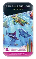Kredki, ołówki, pastele i pisaki - Prismacolor Premier zestaw 12 kredek Under the Sea - miniaturka - grafika 1
