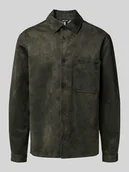 Kurtki męskie - Kurtka koszulowa z kołnierzykiem typu kent - miniaturka - grafika 1