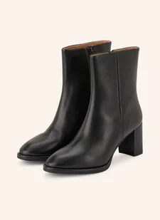 Unisa Botki Lebit schwarz - Botki damskie - miniaturka - grafika 1