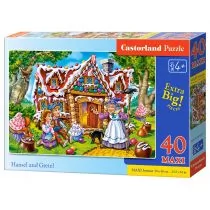 PUZZLE 40 MAXI JAŚ I MAŁGOSIA - Puzzle - miniaturka - grafika 1