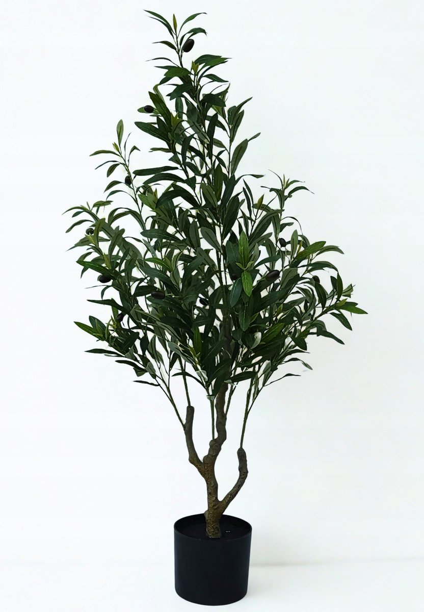 SZTUCZNE DRZEWKO Oliwkowe 110 CM DRZEWO rośliny zielone Oliwka Oliwnik