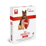 Artykuły przeciw pasożytom - OVER ZOO Obroża Bio Protecto PLUS dla dużych psów 75cm - miniaturka - grafika 1