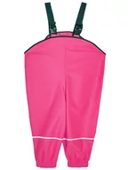 Spodnie i spodenki dla chłopców - Playshoes Spodnie materiałowe 405424 M Różowy - miniaturka - grafika 1