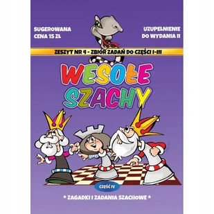 Wesołe szachy - zeszyt nr 4 - Rozwój osobisty - miniaturka - grafika 1
