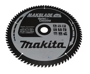 Makita B-32611 piła tarczowa do cięcia drewna 305x30 mm 80 zębów T.C.T. Makblade Plus - Tarcze do pił - miniaturka - grafika 1