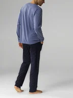 Piżamy damskie - PIŻAMA ATLANTIC NMP-374 JZ24 (kolor NIEBIESKI-GRANAT, rozmiar XXL) - miniaturka - grafika 1