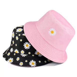 Bucket Hat czapka dwustronna Kapelusz Rybacki - Czapki damskie - miniaturka - grafika 1