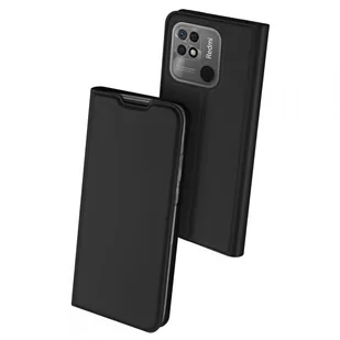 Dux Ducis Etui z Klapką do Xiaomi Redmi 10c czarny - Etui i futerały do telefonów - miniaturka - grafika 1