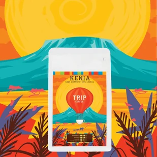 Kawa ziarnista Trip Coffee Kenia 250g - Kawa - miniaturka - grafika 1