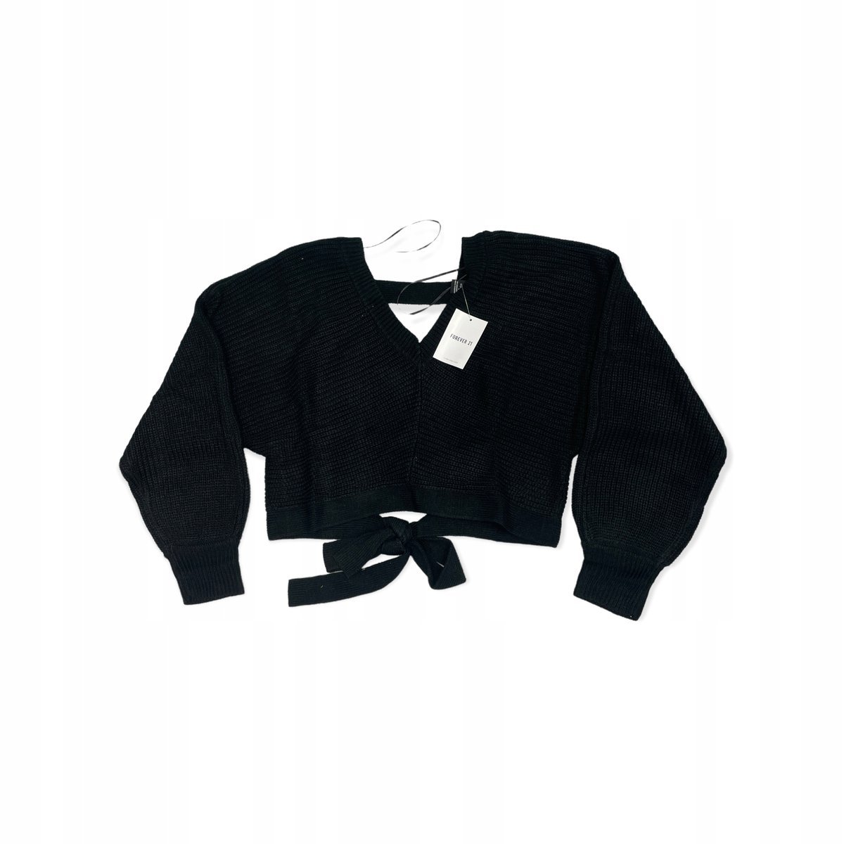 Krótka bluzka damska na długi rękaw FOREVER 21 M