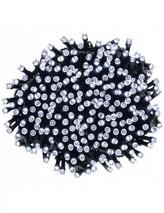 Lampki choinkowe świąteczne 300 LED Biały Zimny - Oświetlenie świąteczne - miniaturka - grafika 1