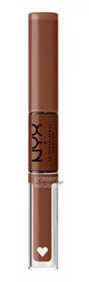 NYX Professional Makeup - SHINE LOUD HIGH PIGMENT LIP SHINE - Płynna, dwustronna pomadka do ust - 6.8 ml - TOTAL BALLER - Szminki - miniaturka - grafika 1
