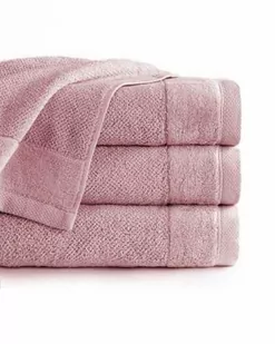 Ręcznik bawełniany Vito 100x150 frotte różowy pudrowy 550 g/m2 - Ręczniki - miniaturka - grafika 1