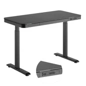 Biurka - Elektryczne biurko Spacetronik SPE-B126BB Astrid - miniaturka - grafika 1