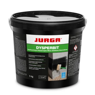 Masa asfaltowo-kauczukowa Dysperbit 5 kg Jurga - Pokrycia dachowe - miniaturka - grafika 1