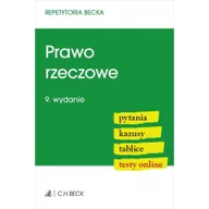 Podręczniki dla szkół wyższych - Prawo rzeczowe. Pytania. Kazusy. Tablice. Testy online - miniaturka - grafika 1