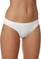 Bielizna sportowa damska - Brubeck Figi damskie bikini Comfort Cotton białe r. L BI10020A - miniaturka - grafika 1