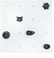 Wyposażenie sportowe i gimnastyczne - Ścianka Wspinaczkowa biała 71 x 71 cm UNDERFIT - moduł - miniaturka - grafika 1