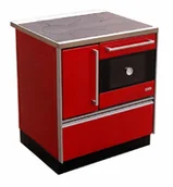 Kuchnie węglowe - MBS Piec kuchenny, kuchnia ROYAL 720 czerwona - miniaturka - grafika 1