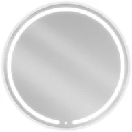Lustra - Mexen Rose lustro łazienkowe podświetlane, okrągłe 90 cm, LED 6000K, antypara - 9810-090-090-611-00 - miniaturka - grafika 1