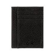Portfele - Etui skórzane w kolorze czarnym card holder / wizytownik EM 3 - EM Men's Accessories - miniaturka - grafika 1