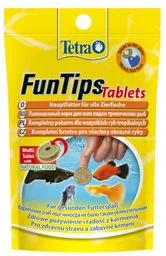 Tetra FunTips Tablets - pokarm w tabletkach z możliwością przyklejenia do szyby akwarium - Pokarm dla ryb - miniaturka - grafika 1
