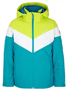 Kurtki i płaszcze dla chłopców - Ziener Dziewczęca Alja Junior dziecięca kurtka narciarska, kurtka zimowa, wodoszczelna, wiatroszczelna, ciepła niebieski Carribean. 104 207907 - grafika 1