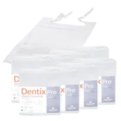Sprzęt i akcesoria stomatologiczne - Śliniak dentystyczny z kieszonką 39cm x 48cm biały podfoliowany 54g DentixPro 400szt - miniaturka - grafika 1