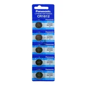 Baterie i akcesoria - Bateria litowa, guzikowa, BR1225, 3V, Panasonic, blistr, 5-pack - miniaturka - grafika 1