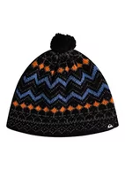 Czapki damskie - Quiksilver Light Up - czapka beanie - męska - jeden rozmiar - czarna - miniaturka - grafika 1