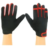 Rękawiczki rowerowe - Rękawiczki rowerowe zimowe na rower VENTURA czerwone rozmiar L - miniaturka - grafika 1