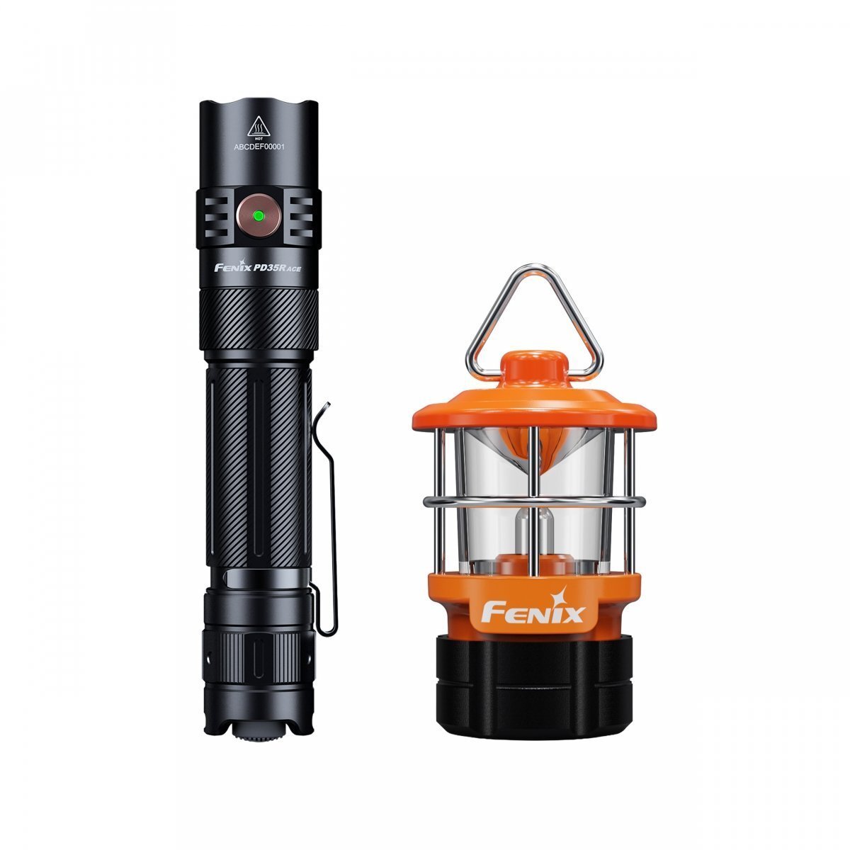 Fenix Latarka LED PD35R ACE plus CL01 czerwona