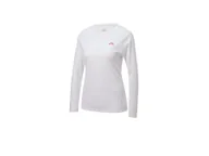 Koszulki sportowe damskie - CRIVIT Koszulka funkcyjna damska z długim rękawem (Biały, M(40/42)) - miniaturka - grafika 1