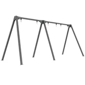Place zabaw - Huśtawka 3-stanowiskowa na łożyskach (stelaż) PREMIUM MO-014 - Marbo Sport - miniaturka - grafika 1