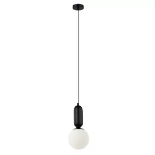 Italux Nowoczesna lampa wisząca ALDEVA S E27 wys.107 cm czarny PND-02340-1S-BK - Lampy sufitowe - miniaturka - grafika 1
