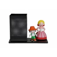 Przyborniki na biurko - Tisso Toys Przybornik biurkowy z figurkami: Hanka i Cypisek - Tisso Toys - miniaturka - grafika 1