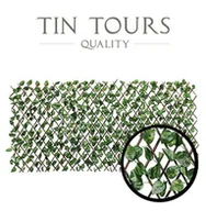 Ogrodzenia - PARAWAN OGRODOWY / OSŁONA BALKONOWA Z LIŚĆMI 100x200 cm - miniaturka - grafika 1