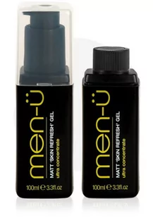 Men-u Refill Kit, Odświeżający Żel Matujący Zestaw, 2x100 Ml - Żele do mycia twarzy - miniaturka - grafika 1