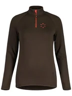 Bluzy damskie - Maloja Bluza polarowa "NaspaeM" w kolorze brązowym - miniaturka - grafika 1