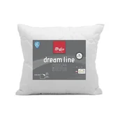 Poduszki - Poduszka Dream Line silikon 45 x 45 cm biały - miniaturka - grafika 1