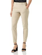 Spodenki damskie - Kaffe Damskie szorty eleganckie bermudy Above The Knee High Waist, Vermillion pomarańczowy, 34 - miniaturka - grafika 1