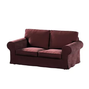 Dekoria Pokrowiec na sofę Ektorp 2-osobową rozkładaną model po 2012 bordowy 200 x 90 x 73 cm Velvet 1016-704-26 - Meble modułowe i akcesoria - miniaturka - grafika 1