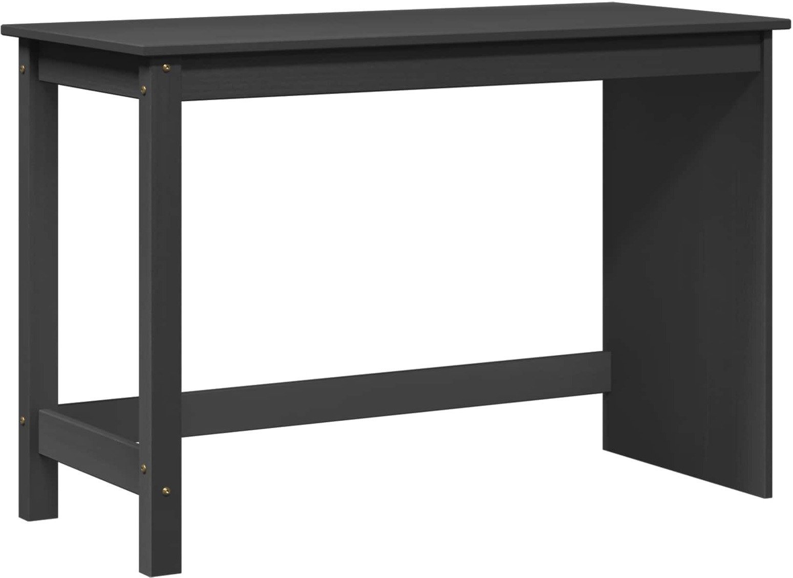 VidaXL Biurko Szare 112 cm x 50 cm