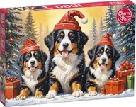 Puzzle - Puzzle 1000 Cherrypazzi Holiday Puppies 31254 - miniaturka - grafika 1