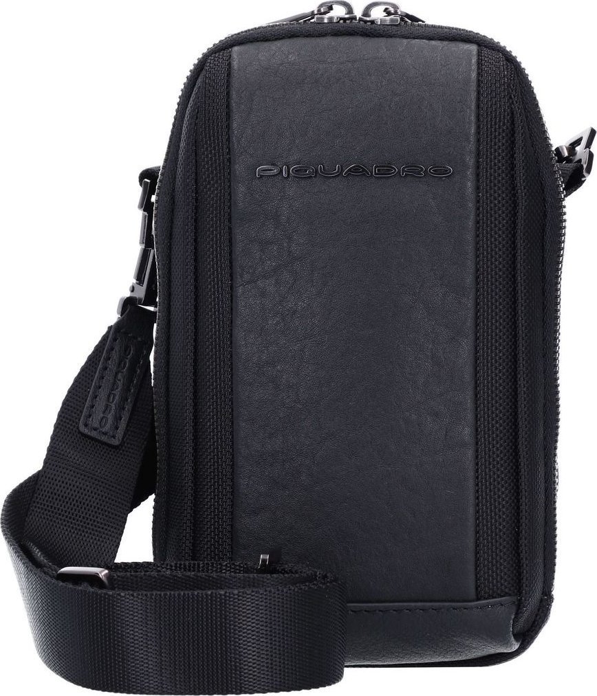 Piquadro Piquadro, Brief 2, Recycled Fabric, Crossbody Bag, Black, CA5485BR2, For Men For Men