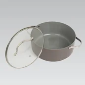 Garnki - Garnek z pokrywką 28 cm 7,0L MAESTRO MR-4009-28 - miniaturka - grafika 1