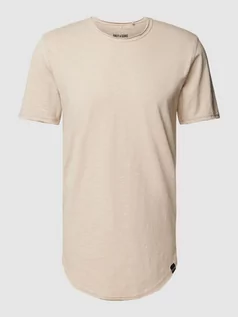 Koszulki męskie - T-shirt z okrągłym dekoltem model ‘BENNE’ - grafika 1